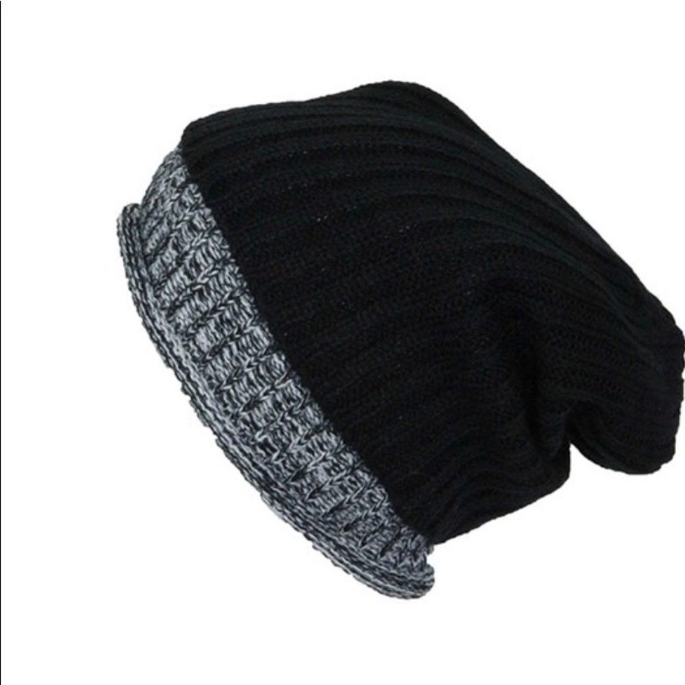 Double Layered Knit Beanie